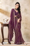 Shrihda Vol 13 By Vallabhi Prints Moss Georgette Saree Wholesale Clothing Distributors In India